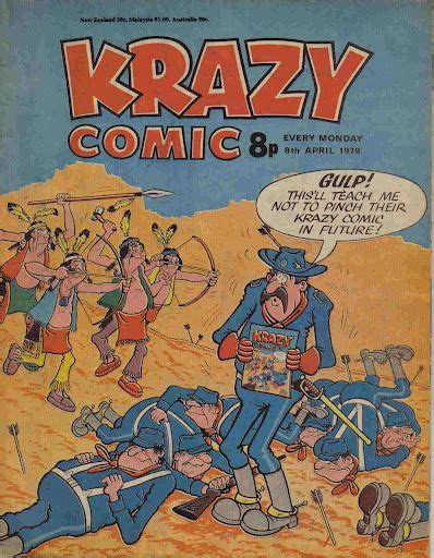 The Cover To Krazy Comic 8