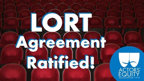 Service And Solidarity Spotlight Actors Equity Members And League Of Resident Theatres Ratify