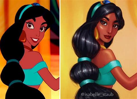 7 Princesses Disney Illustrées De Façon Plus Réaliste