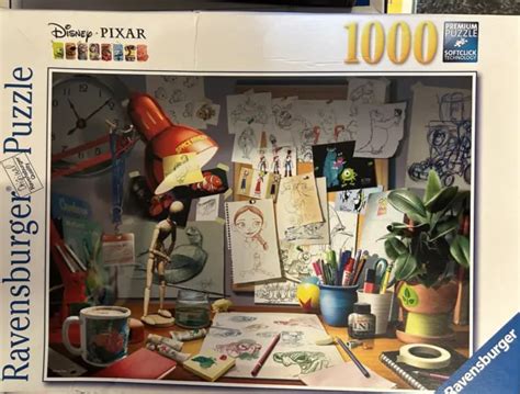 Ravensburger 1000 Piece Jigsaw Puzzle Disney Pixar The Writers Desk £6