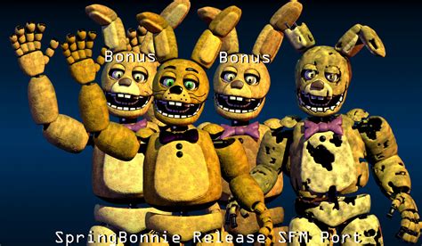 Springbonnie Sfm Port Bonus Skins By Mrcrio On Deviantart