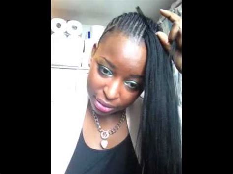 For an undetectable look, keep the crown of your natural hair exposed so it seamlessly blends into your. Crochet braids hair Hair Part 1 - YouTube