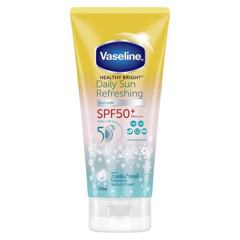 Boots Vaseline Healthy Bright Daily Sun Refreshing Serum Spf50 Pa
