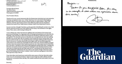 Obama S Letters To Fellow Americans In Pictures Books The Guardian