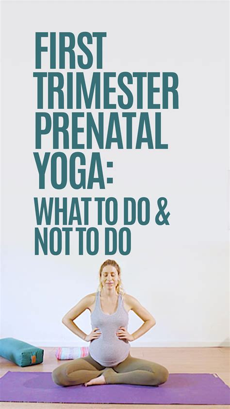 Practice These 5 Prenatal Yoga Poses Avoid These 5 Things During Your