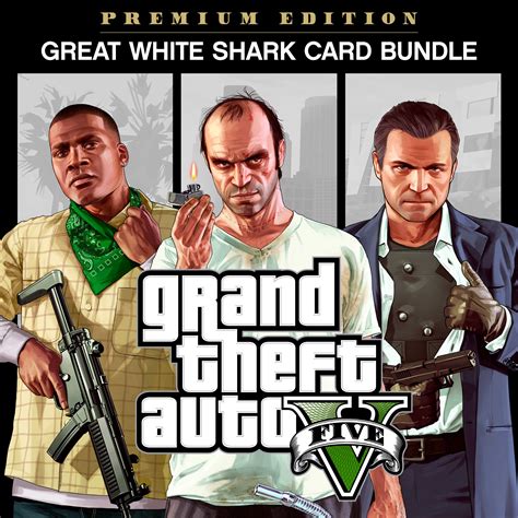 Buy Grand Theft Auto V Premium Edition And Megalodon Shark Card Bundle