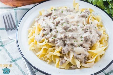 View top rated ground beef cream of mushroom recipes with ratings and reviews. Substituting Sour Cream in Stroganoff