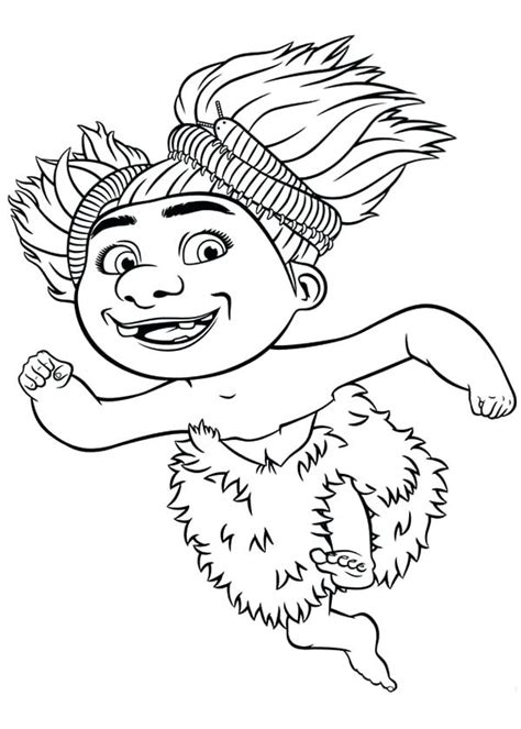 Croods Coloring Pages At Free Printable Colorings