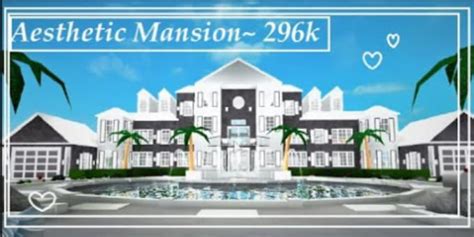 Bloxburg House Ideas Cheap Mansion