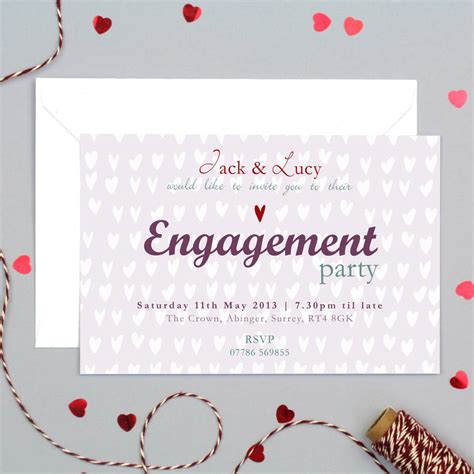 How To Make Engagement Invitation Cards Engagement Invitation Card