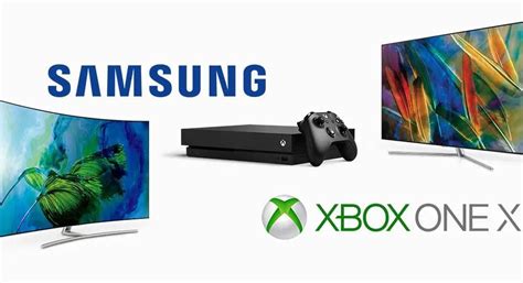Samsung Has Become The Official 4k Tv Partner For The Xbox One X