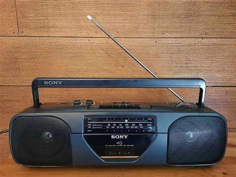 Sony Cfs Boom Box Radio Cassette Player Am Fm Reverb Australia