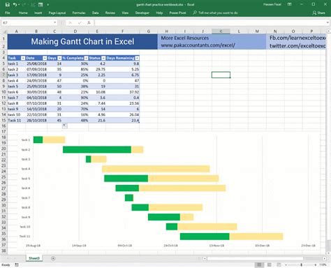 Gantt Chart Online Free Use This Free Gantt Chart Excel Template