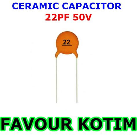 Jual Ceramic Capacitor Pf V Kapasitor Keramik Fvkotim Di Lapak