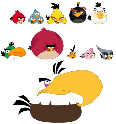 The Classic Angry Birds Flock By Abfan21 On Deviantart