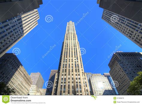 Ge Building At Rockefeller Center Editorial Image Image