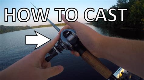 How To Cast A Baitcaster Fishing Reel For Beginners No Backlash