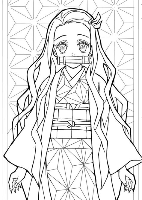 Demon Slayer Printable Coloring Pages Customize And Print