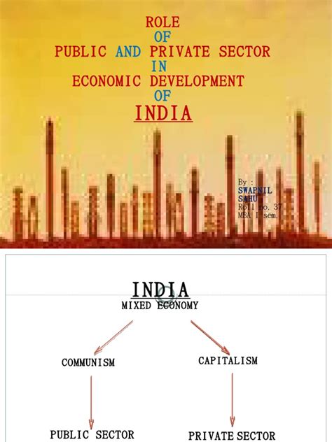 Role Of Public And Private Sector In Economic Development Of India