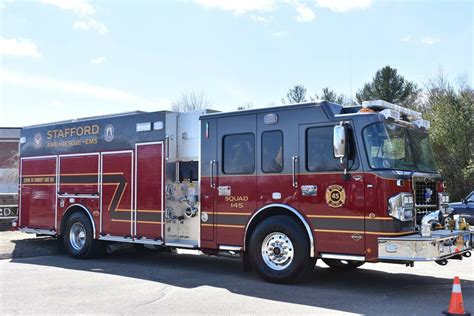 Stafford Ct Fire Dept Puts Squad 145 In Service Firefighter News