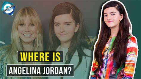 What Is Angelina Jordan Doing Now In 2021 Youtube