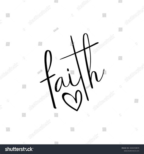 1 Faith Cursive Tatto Images Stock Photos And Vectors Shutterstock