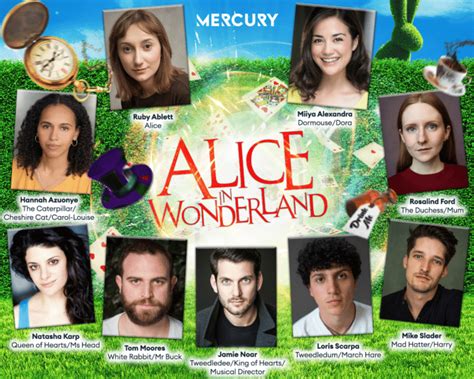 Mercury Theatre Announces Full Cast For Summer Production Of Alice In