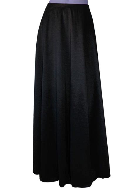 E K Taffeta Skirt Long Bridesmaid Bottom Plus Size Formal Separates