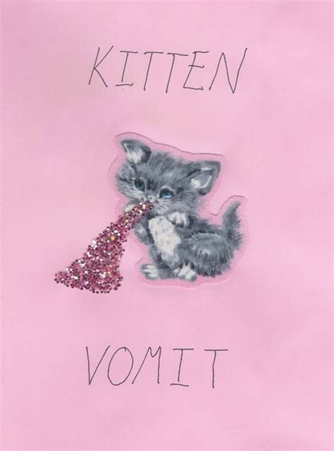 Clear vomit in cats could be a variety of things; PetMd: Cat Pink Vomit