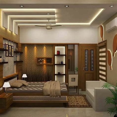 Pop False Ceiling Master Bedroom Design In Ratlam Rs 65feet Id