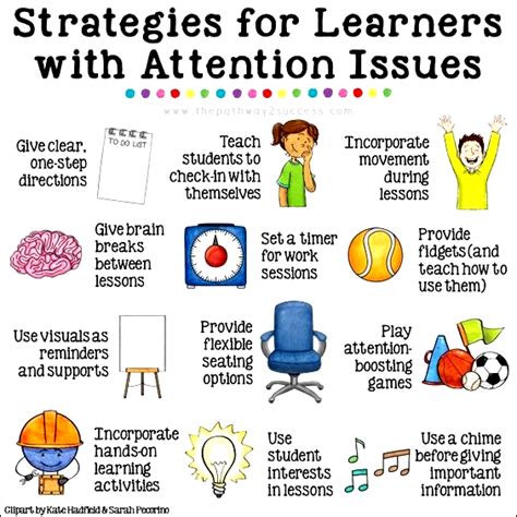 Over 20 Interventions Strategies And Supports To Help Teach Attention
