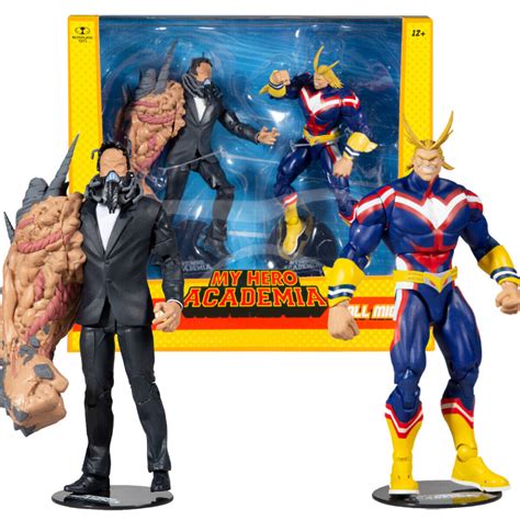 My Hero Academia All Might All For One Action Figure Two Pack