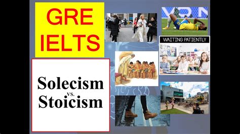 Solecism Stoicism Confusing Gre And Ielts Words Gre Ielts