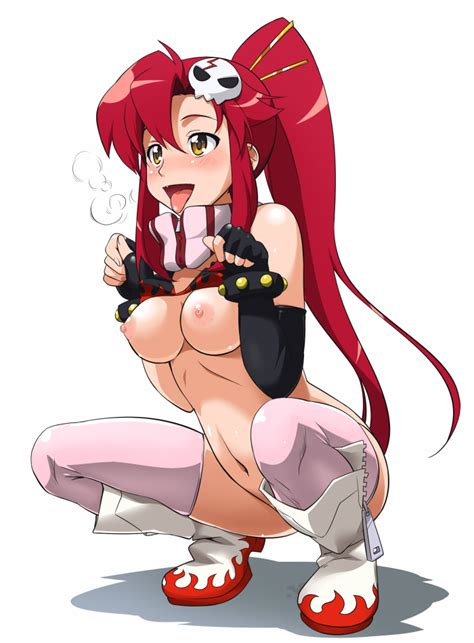 Youkan Yoko Littner Tengen Toppa Gurren Lagann 00s 1girl Blush