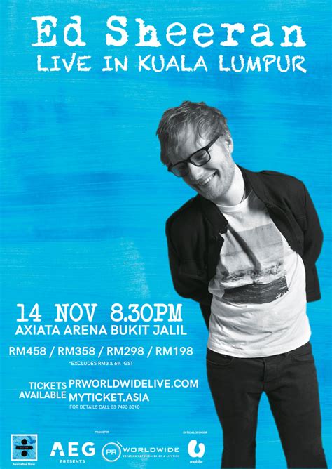We have been to a concert at axiata arena bukit jalil, and we are stucked for more than 2 hours after the concert. Ed Sheeran Live In Kuala Lumpur | PR Worldwide | Events Asia