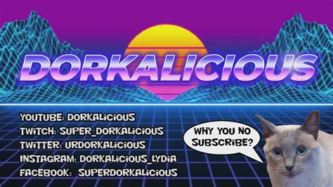 Dorkalicious Your Source For All Things Dorky Youtube