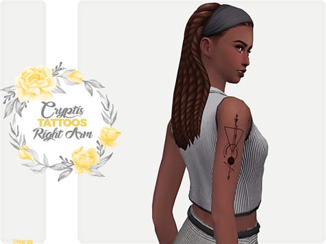 The Sims Resource Cryptis Right Arm Tattoos