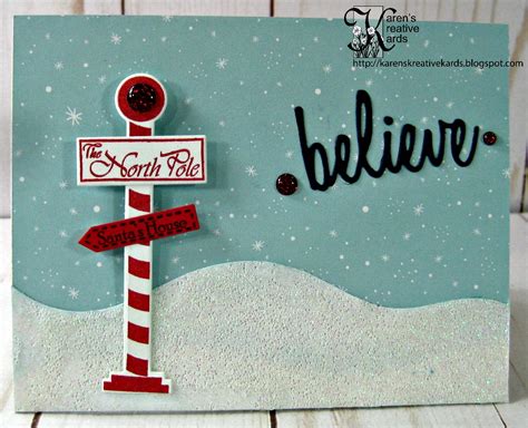 Karens Kreative Kards Video Three Ways To Add The Sparkle Of Snow