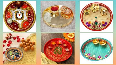 Bhaiya Dooj Thali Decoration Ideas Pooja Thali Special Decorations