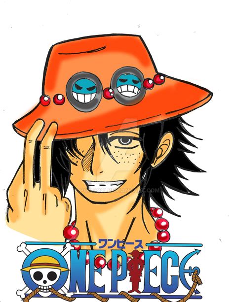 Ace From One Piece Fanart By Pongo21 On Deviantart