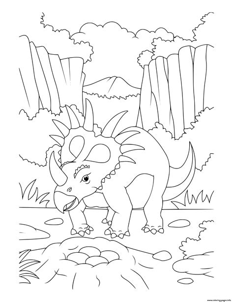 Download 84+ Styracosaurus Coloring Pages PNG PDF File