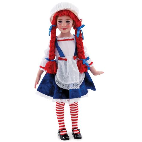 Yarn Babies Rag Doll Girl Toddler Child Costume Cute Costumes