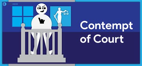 Contempt of court is disrespect for the contempt of court refers to any behavior of an individual that defies or opposes the authority or. Contempt of Court in India - Legodesk