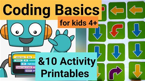 Coding Basics For Kids 10 Fun And Easy Activities For Ages 4 Youtube
