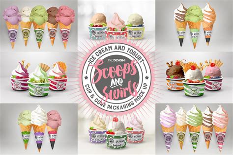 Download IN.C DESIGN STUDIO - Mock Up Template: Ice Cream or Yogurt ...