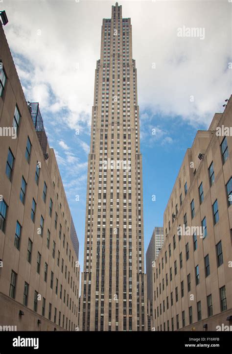 Rockefeller Center In Midtown Manhattan Stock Photo Alamy