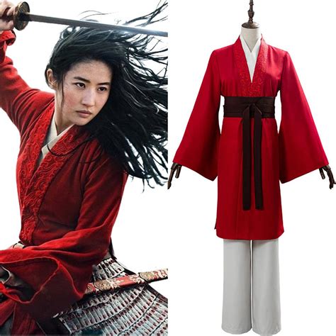 Mulan is an animated film released in 1998, as the 36th film on the disney animated canon. 2020 Mulan Film Mulan Hanfu Rouge Cosplay Costume ...