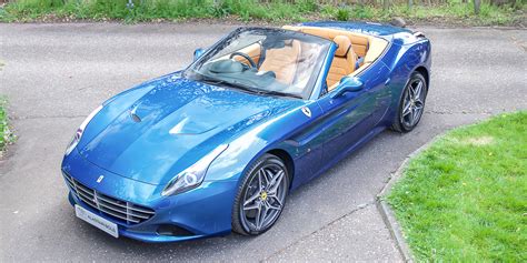 Rain can easily slip past old weather strips, so have it checked before you negotiate. Ferrari California T Blu California - Alastair Bols