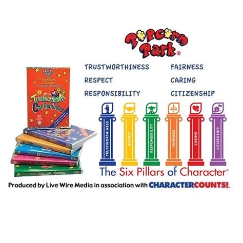 Popcorn Park Six Pillars Of Character — Elementary Sel Character Ed Video Series Live Wire