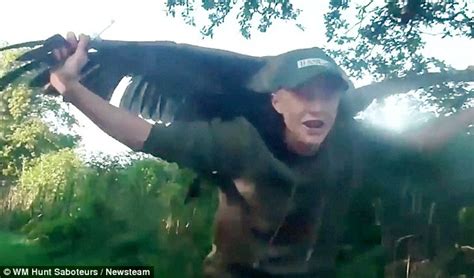 Police Hunt Yob Filmed By Hunt Saboteurs Pretending To Have Sex With A Dead Goose Daily Mail